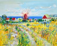 Yolanda Ardissone Landscape , Mill Scene Painting - Sold for $3,712 on 11-04-2023 (Lot 881).jpg